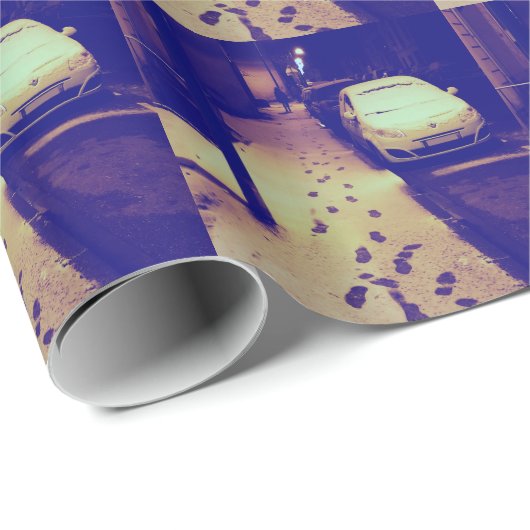 Papier Cadeau Winter Offensive (Coin rond)