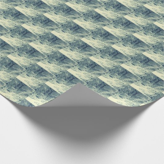 PAPIER CADEAU WINTER SNOW (Coin)