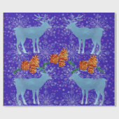 Papier Cadeau Winterscape (Plat)