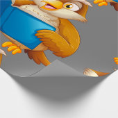 Papier Cadeau Wise Old Owl