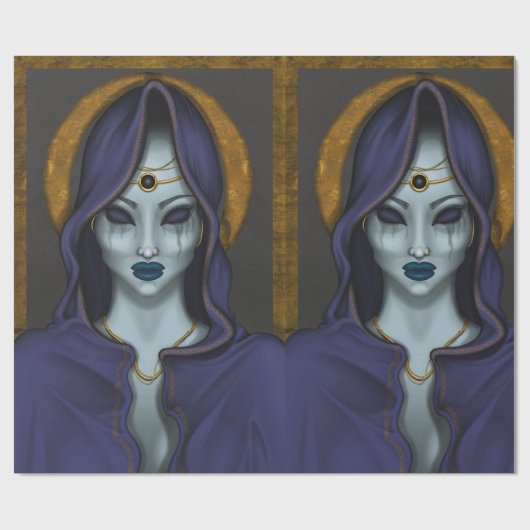 Papier Cadeau Witch (Plat)