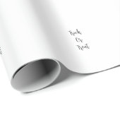 Papier Cadeau Witch halloween Octobre mauvais bon ajouter nom si (Coin rond)