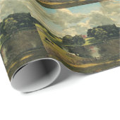 Papier Cadeau Wivenhoe Park par John Constable (Coin rond)