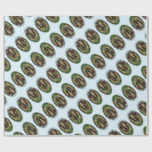 Papier Cadeau Woden & Fríge : Salutations de Yule (Plat)