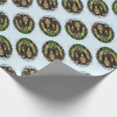 Papier Cadeau Woden & Fríge : Salutations de Yule (Coin)