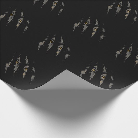 Papier Cadeau Wolf Claw scratch Wolves Forêt Animal (Coin)