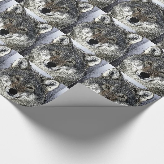 Papier Cadeau Wolf Eyes (Coin)