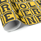 Papier Cadeau Wolverine, Mammifère féroce (Coin rond)