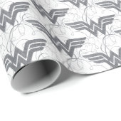 Papier Cadeau Wonder Woman | logo Beauty Bliss (Coin rond)