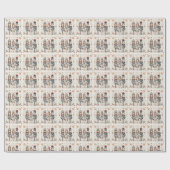 Papier Cadeau Wonderland Nutcracker Pastel Classic (Plat)