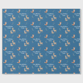 Papier Cadeau Woodland Animal Birthday Personalized (Plat)