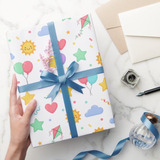 Papier Cadeau World Children’s Day Wrapping Paper (Cadeaux)