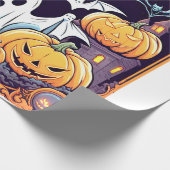 Papier Cadeau Wow Halloween Thrill (Coin)