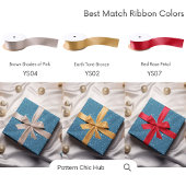 Papier Cadeau WP08 Flocon de neige Noël bleu moderne élégant