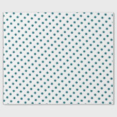 Papier Cadeau Wrap Your Gift in Deep Teal Elegance (Plat)