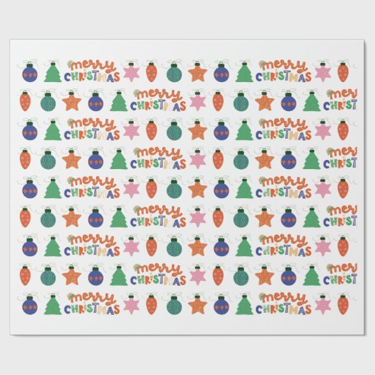 PAPIER CADEAU WRAPING PAPER CHRISTMAS (Plat)