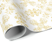 Papier Cadeau Wrapping Paper (Coin rond)