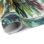 Papier Cadeau Wrapping Paper (Coin rond)