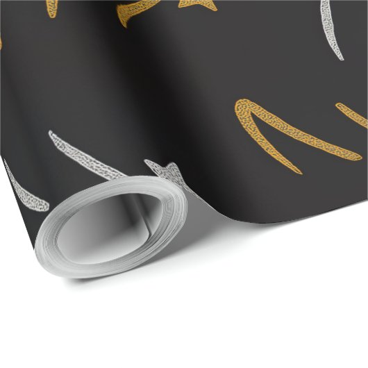 Papier Cadeau Wrapping Paper (Coin rond)