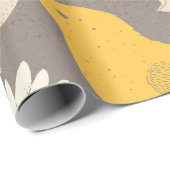 Papier Cadeau Wrapping Paper (Coin rond)