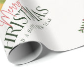 Papier Cadeau Wrapping Paper (Coin rond)