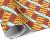 Papier Cadeau Wrapping Paper (Coin rond)