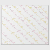 Papier Cadeau Wrapping Paper (Plat)