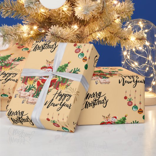 Papier Cadeau Wrapping Paper (Vacances)