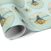 Papier Cadeau Wrapping Paper (Coin rond)