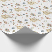 Papier Cadeau Wrapping Paper 76,2 cm x 1,8 m - Rabbits (Coin)