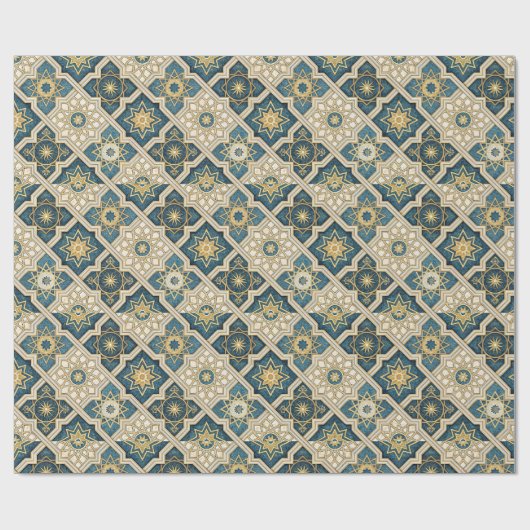 Papier Cadeau Wrapping Paper-Eid Mubarak Wrapping Paper (Plat)