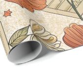 Papier Cadeau Wrapping Paper-Eid Mubarak Wrapping Paper (Coin rond)