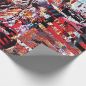 Papier Cadeau Wrapping Paper – Fragmented Pulse (Coin)