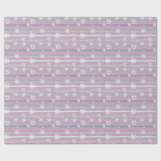 Papier Cadeau Wrapping Paper – Gingham Orchard (Plat)