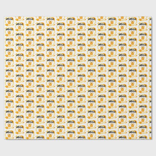 Papier Cadeau Wrapping Paper Monster Edition (Plat)