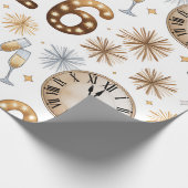 Papier Cadeau Wrapping Paper-New Year 2026 Wrapping Paper (Coin)