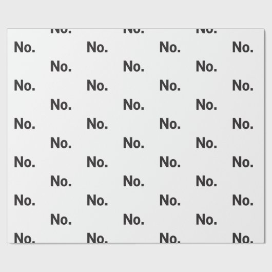 Papier Cadeau Wrapping Paper: No. (Plat)