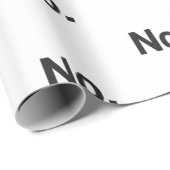 Papier Cadeau Wrapping Paper: No. (Coin rond)