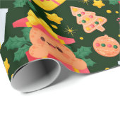 Papier Cadeau Wrapping Paper PAPEL DE REGALO NAVIDEÑO (Coin rond)