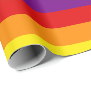 Papier Cadeau Wrapping Paper - Pride Colours