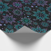 Papier Cadeau Wrapping paper "Snowflakes" (Coin)