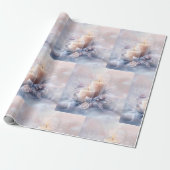 Papier Cadeau Wrapping Paper-Victorian Winter Christmas Wrapping (Déroulé)