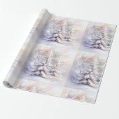 Papier Cadeau Wrapping Paper-Victorian Winter Christmas Wrapping (Déroulé)