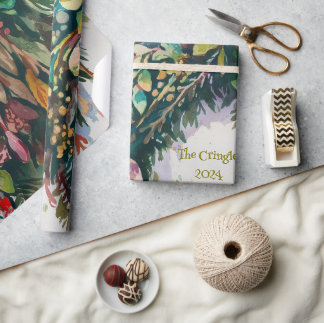 Papier Cadeau Wreath