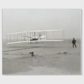 Papier Cadeau Wright Brothers Flyer First Plane Flight Aviation (Plat)