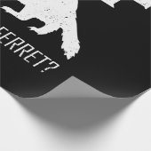 Papier Cadeau WTF Where's The Ferret Animal Venin (Coin)