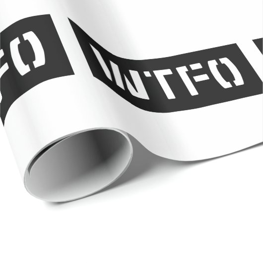 PAPIER CADEAU WTFO (Coin rond)