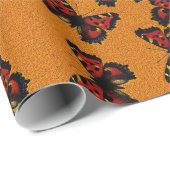 Papier Cadeau Xanthomelas de Nymphalis (Coin rond)