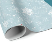 Papier Cadeau xmas joe biden père Noël kamala harris fusées de n (Coin rond)