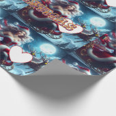 Papier Cadeau xmas Papier d'emballage (Coin)